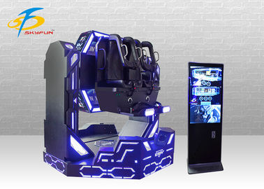 1080 colore nero/blu del simulatore di rotazione 9D VR di grado 12 mesi di garanzia