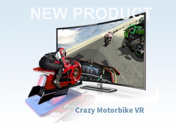 Alta tecnologia della macchina da corsa di realtà virtuale 4 assi + simulatore di corse