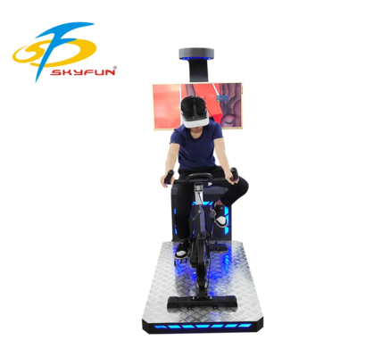 Attrezzatura per il fitness VR con simulatore di guida | Simulatore di bicicletta VR | Produttore cinese di biciclette VR SKYFUN