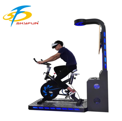 Attrezzatura per il fitness VR con simulatore di guida | Simulatore di bicicletta VR | Produttore cinese di biciclette VR SKYFUN