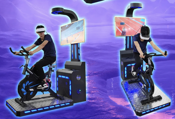 Attrezzatura per il fitness VR con simulatore di guida | Simulatore di bicicletta VR | Produttore cinese di biciclette VR SKYFUN