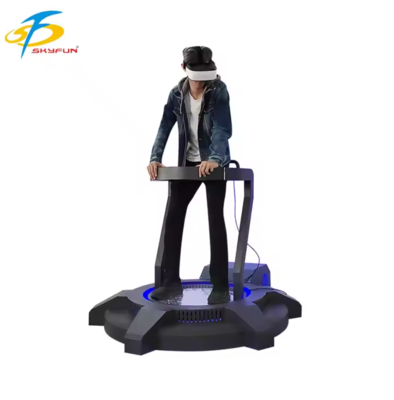 Macchina vibrante VR – Simulatore VR compatto con piattaforma vibrante, schermo touch da 22 pollici, oltre 100 video VR