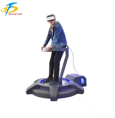 Macchina vibrante VR – Simulatore VR compatto con piattaforma vibrante, schermo touch da 22 pollici, oltre 100 video VR