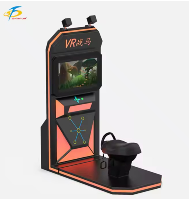 Simulatore di Equitazione VR – Sedile con Movimento Oscillante Realistico, Visore VR Wireless HTC Vive, Monitor da 32 pollici