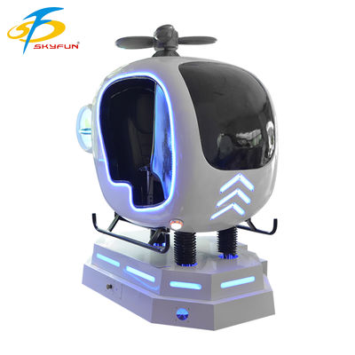 Simulatore di volo di aerei 9D VR Gioco VR interattivo per elicotteri e aerei, movimento a più gradi, controllo joystick, esperienza VR ad alta definizione per arcade