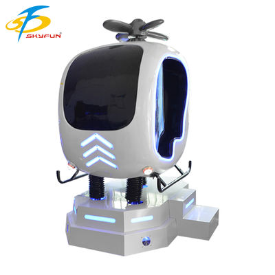 Simulatore di volo di aerei 9D VR Gioco VR interattivo per elicotteri e aerei, movimento a più gradi, controllo joystick, esperienza VR ad alta definizione per arcade