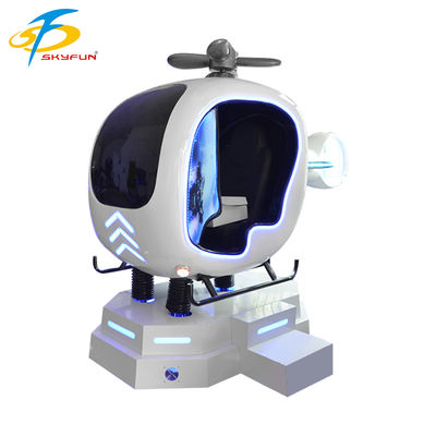 Simulatore di volo di aerei 9D VR Gioco VR interattivo per elicotteri e aerei, movimento a più gradi, controllo joystick, esperienza VR ad alta definizione per arcade