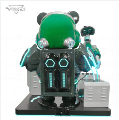 VR Panda Soldier ️ Macchina di ripresa VR interattiva all'avanguardia con 7 giochi, distributore di giocattoli, supporto a pagamenti multipli e design Panda personalizzabile per arcade