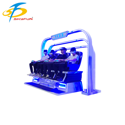 9D VR 4-Seat Cinema Chair   Multi-Person VR Simulator con 100+ film, 15 giochi interattivi, occhiali VR Deepoon