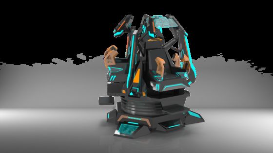 Fun Star Tower 3 Seat VR Cinema Simulator. Esclusivo 9 DOF Motion Design, Display a 360°, effetti speciali multi, Occhiali DPVR e 3 giocatori immersivi    SKYFUN Manufacturer