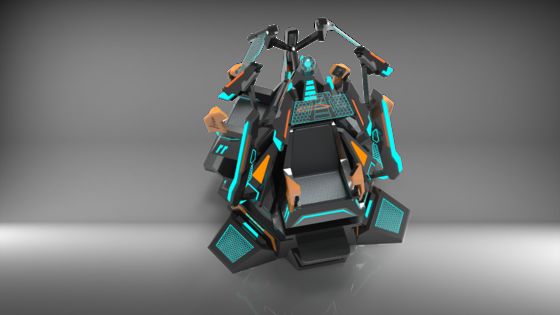 Fun Star Tower 3 Seat VR Cinema Simulator. Esclusivo 9 DOF Motion Design, Display a 360°, effetti speciali multi, Occhiali DPVR e 3 giocatori immersivi    SKYFUN Manufacturer