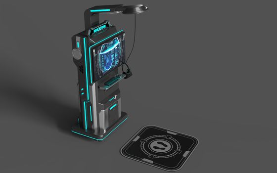 VR Sharing VR Shooting Simulator. Autoservizio con monete, sistema Android, corsa VR a basso costo, occhiali Pico Gun e monitor da 32 pollici