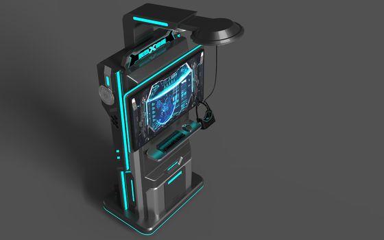 VR Sharing VR Shooting Simulator. Autoservizio con monete, sistema Android, corsa VR a basso costo, occhiali Pico Gun e monitor da 32 pollici