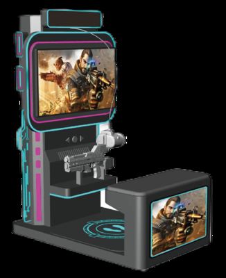 Simulatore di Tiro VR Fun Flyer | Self-Service con Pagamento a Monete e QR, Tiro VR con Design del Sedile, Oltre 10 Giochi, Occhiali DPVR E3S e Monitor da 42 Pollici – Produttore SKYFUN