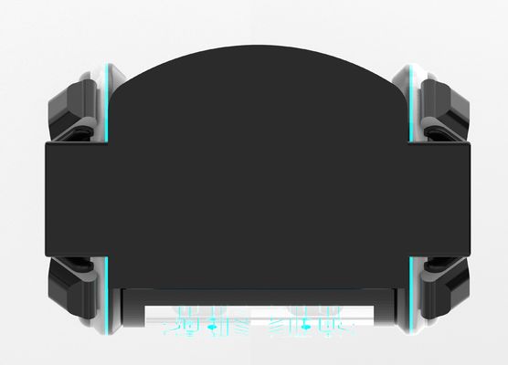 Fun Time Machine 2 Seat VR Cinema Simulator ∙ Crank Motion, Design in fibra di vetro, doppio posto per genitori-figli o coppie, 56 giochi, DPVR E3-S & 44 pollici touch monitor        SKYFUN Manufacturer