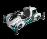 Simulatore di auto da corsa FUN 4 DOF | Movimento a 4 assi, LCD curvo ultra-ampio, Volante Logitech G29, 5 giochi, Monitor da 42 pollici – Produttore SKYFUN