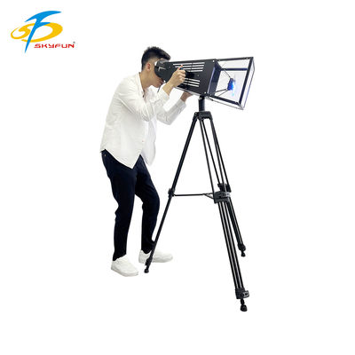 VR Crossing Bin 1 Seat VR Cinema SF-A07∙ Portabile High-Grade Case, Batteria di lunga durata, VR Headset All-in-One, Stabilità per la fotocamera, 11 Giochi