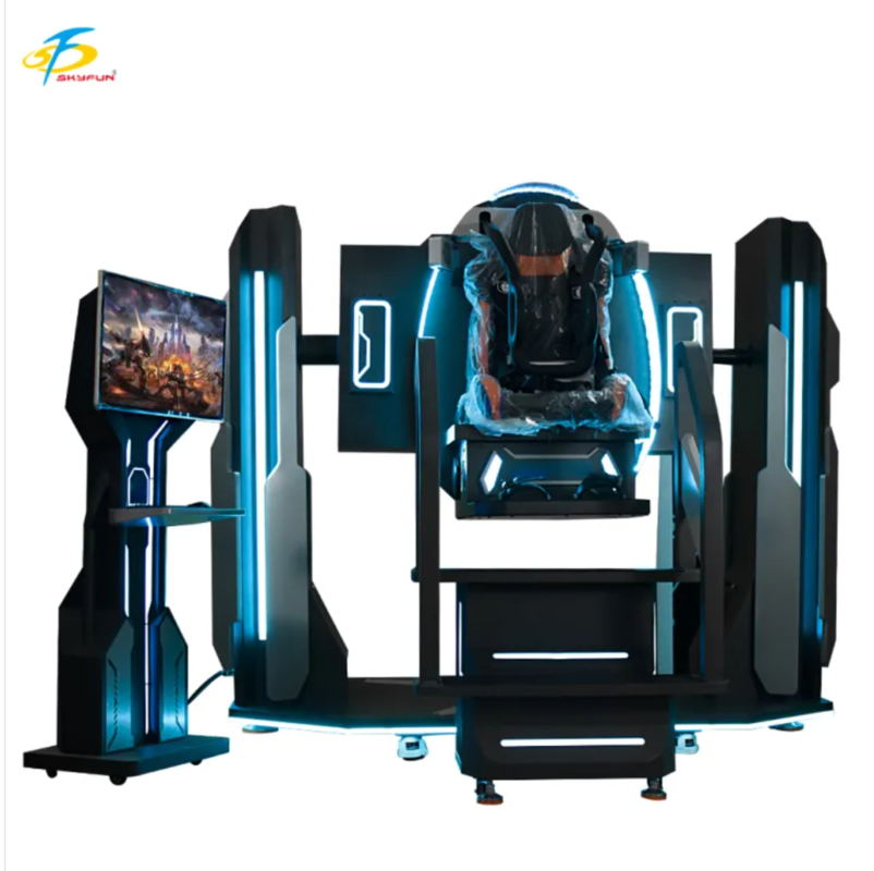 Simulatore per giocatore singolo 720° VR Fun Reversal Star – Rotazione esclusiva a 361°, ampio raggio di movimento, costruzione premium, gioco VR fluido e coinvolgente