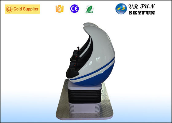 Cinema del parco a tema 9D VR/forma dell'uovo del simulatore moto di realtà virtuale con il sistema di conto