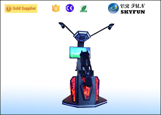 Simulatore mentale della fucilazione di progettazione 9D VR della pistola in Game Center con le luci blu