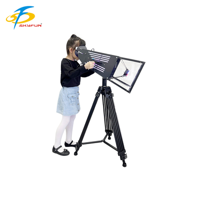 VR Crossing Bin 1 Seat VR Cinema SF-A07∙ Portabile High-Grade Case, Batteria di lunga durata, VR Headset All-in-One, Stabilità per la fotocamera, 11 Giochi