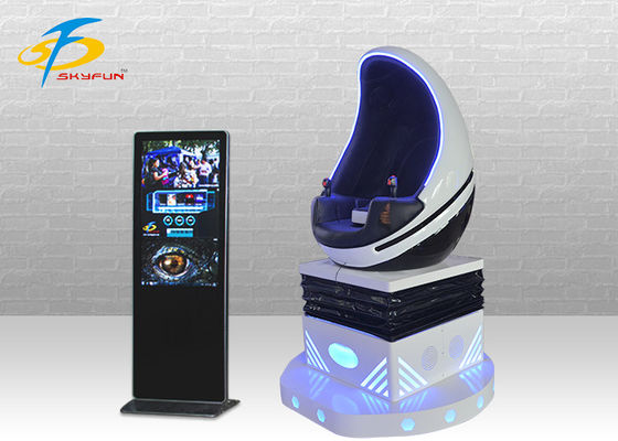 Sedia dell'uovo di posto unico VR per il simulatore della macchina dei bambini/9D Vegg a gettoni