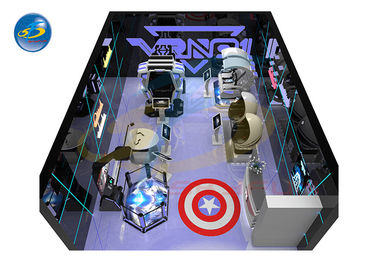 Stanza Game Center della galleria del simulatore del parco a tema 9D VR di realtà virtuale di piccola impresa